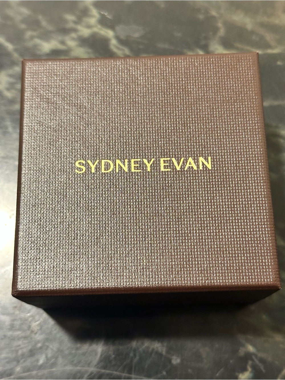 SYDNEY EVAN 
MINI ENAMEL EVIL EYE YELLOW GOLD NECKLACE - Picture 5 of 5